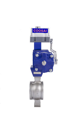 DN15-DN1200 Electric Segment Ball Valve with Electric Operation Method