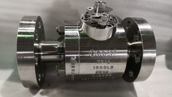 Pneumatic Floating Ball Valve with Blowout Proof Stem for Petrochemical Industry