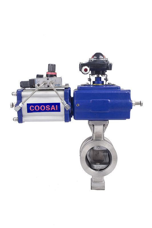 DN15-DN1200 Electric Segment Ball Valve with Electric Operation Method