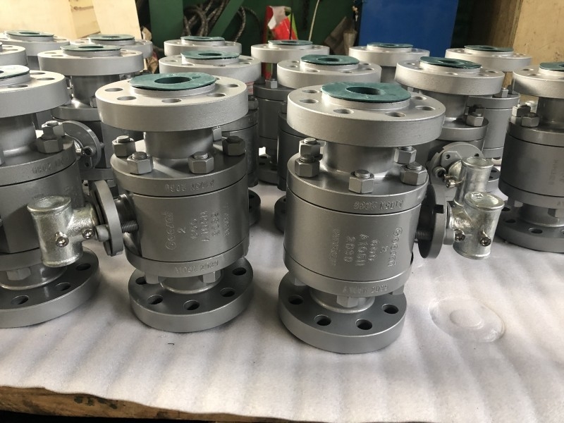 Pneumatic Floating Ball Valve with Blowout Proof Stem for Petrochemical Industry